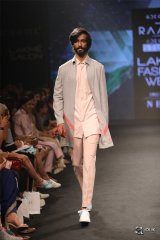 Mr World Rohit Khandelwal at Lakme Fashion Week By Raamz